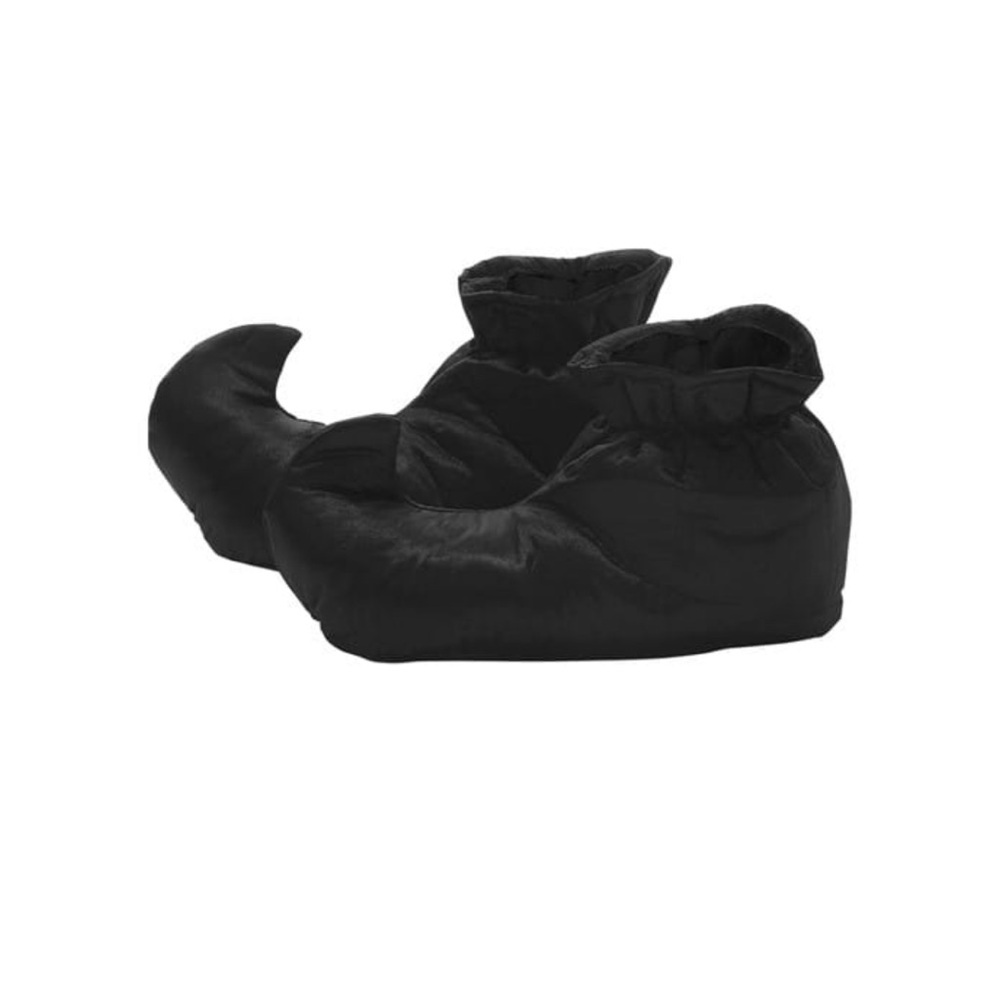 Adult Munchkin Curly Shoes Black sz: L